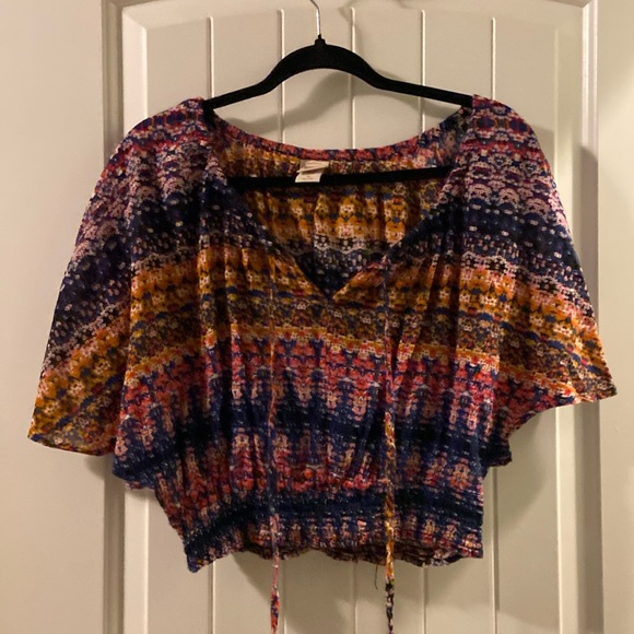 Mossimo boho crop top - Picture 1 of 4